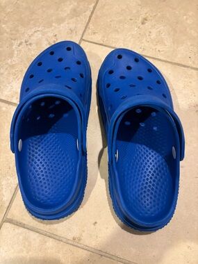 Kids Blue Foam Clog Shoes - Lightweight Comfort